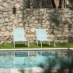 Villa Stone House With Pool Among Olive Trees In Kabak *