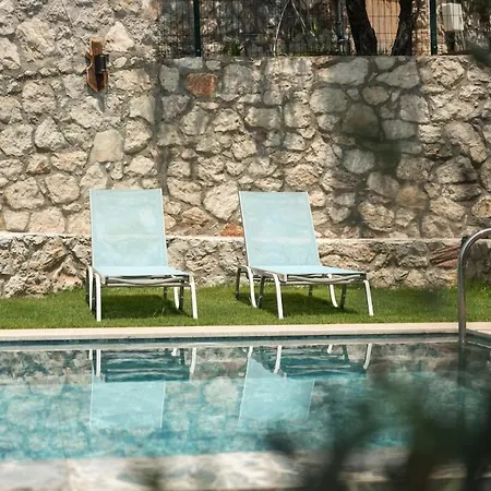 Vila Stone House With Pool Among Olive Trees In Kabak *
