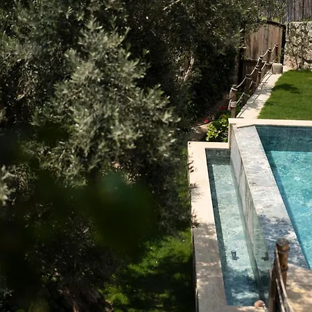 Stone House With Pool Among Olive Trees In Kabak Vila *