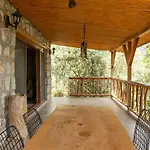 Stone House With Pool Among Olive Trees In Kabak